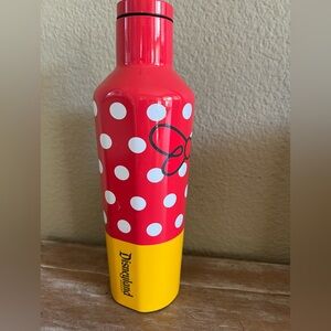 NWT Disney Parks Minnie Mouse Corkcicle 16oz Stainless Water Bottle RARE